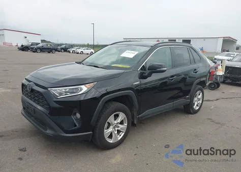2020 Toyota Rav4 Hybrid Xle из США, поврежденный, VIN 2T3RWRFV3LW091651